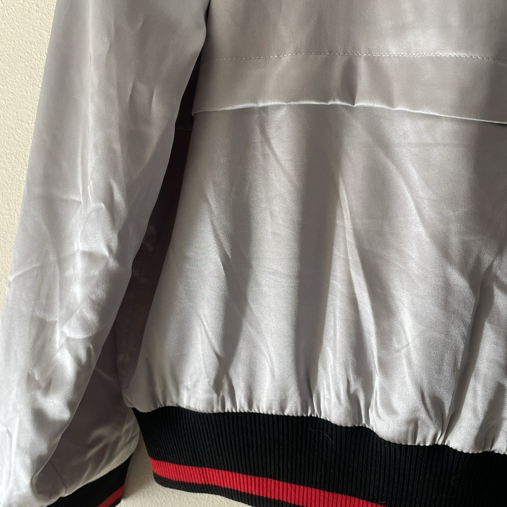 Her Universe Star Wars Captain Phasma Satin Bomber Jacket - Picture 13 of 14